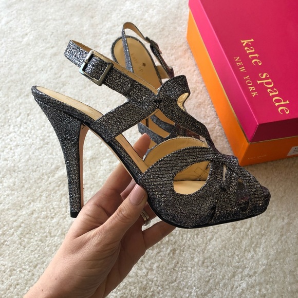 Kate Spade Sparkle Pumps in Starlight - NEW - Picture 4 of 7